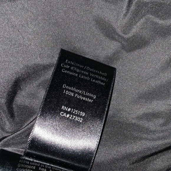 Lambskin Mackage Jacket - Picture 7 of 7